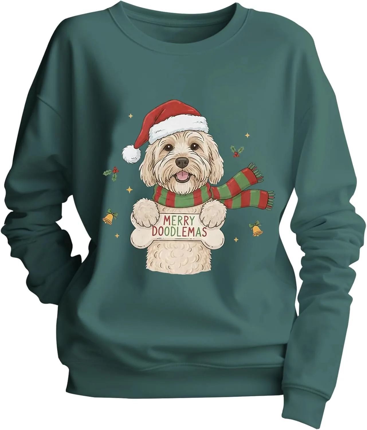 Свитшот Goldendoodle с принтом Merry Doodlemas Yuisi Doxn
Свитшот Goldendoodle с принтом Merry Doodlemas Yuisi Doxn
