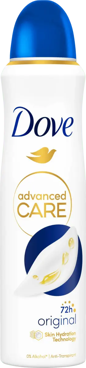 Антитранспирант Деоспрей Advanced Care Original 150мл Dove
Антитранспирант Деоспрей Advanced Care Original 150мл Dove