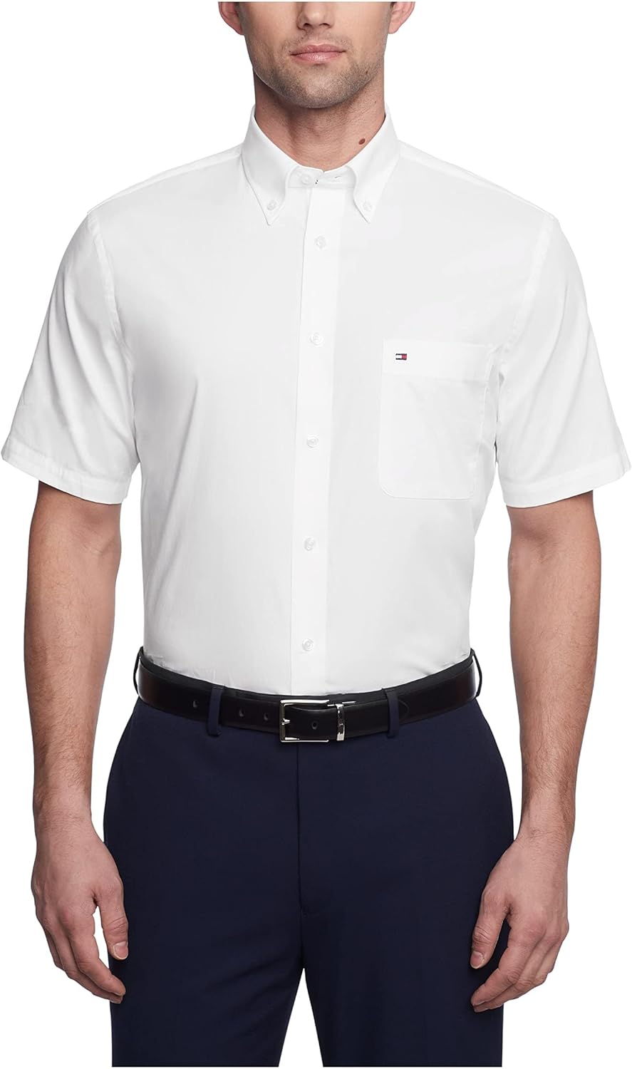 Рубашка Tommy Hilfiger с коротким рукавом и застежкой на пуговицы, White
Рубашка Tommy Hilfiger с коротким рукавом и застежкой на пуговицы, White