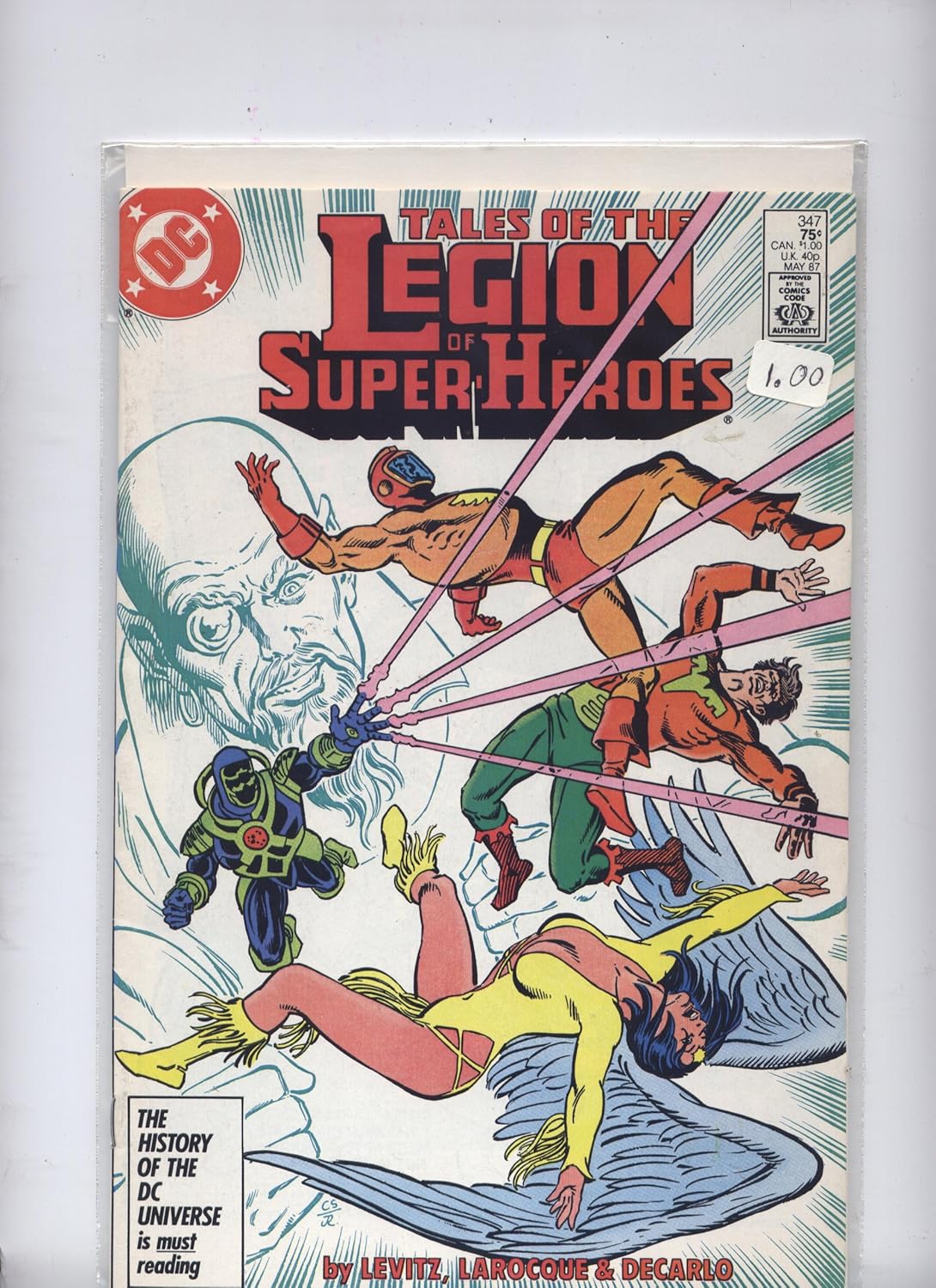 Tales of the Legion of Super-Heroes #347 (May 87) (DC)
Tales of the Legion of Super-Heroes #347 (May 87) (DC)