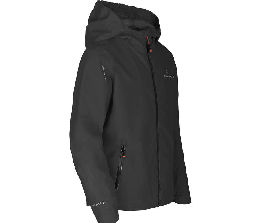 BERGSON Куртка-дождевик с сетчатой подкладкой, водонепроницаемость 12000 мм водяного столба, черная
BERGSON Куртка-дождевик с сетчатой подкладкой, водонепроницаемость 12000 мм водяного столба, черная