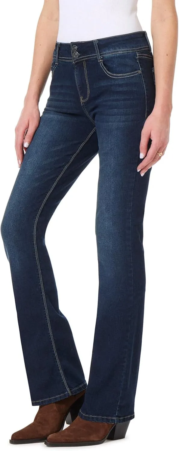Джинсы WallFlower Luscious Curvy Bootcut для женщин, Mid-Rise Insta Stretch Denim
Джинсы WallFlower Luscious Curvy Bootcut для женщин, Mid-Rise Insta Stretch Denim