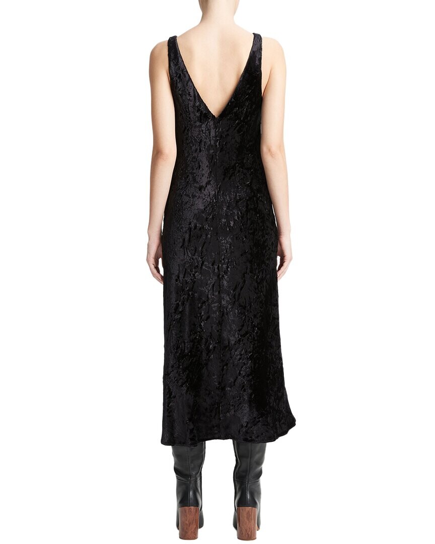 Бархатное платье-комбинация Vince Luxe с текстурой, черный
Бархатное платье-комбинация Vince Luxe с текстурой, черный