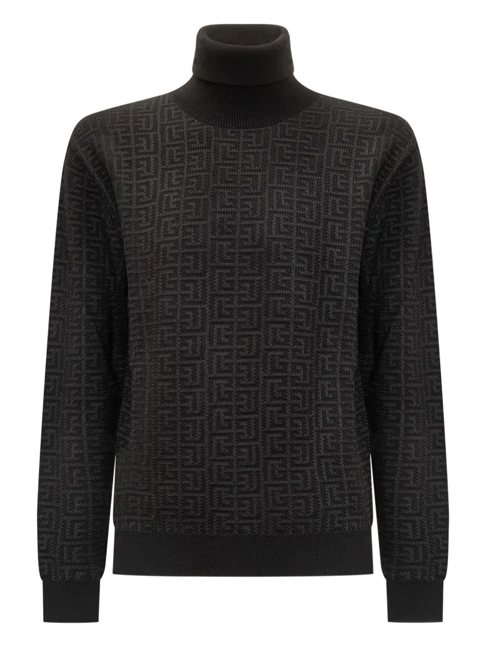Джемпер с высоким воротником и геометричным узором Balmain Kids, черный
Джемпер с высоким воротником и геометричным узором Balmain Kids, черный