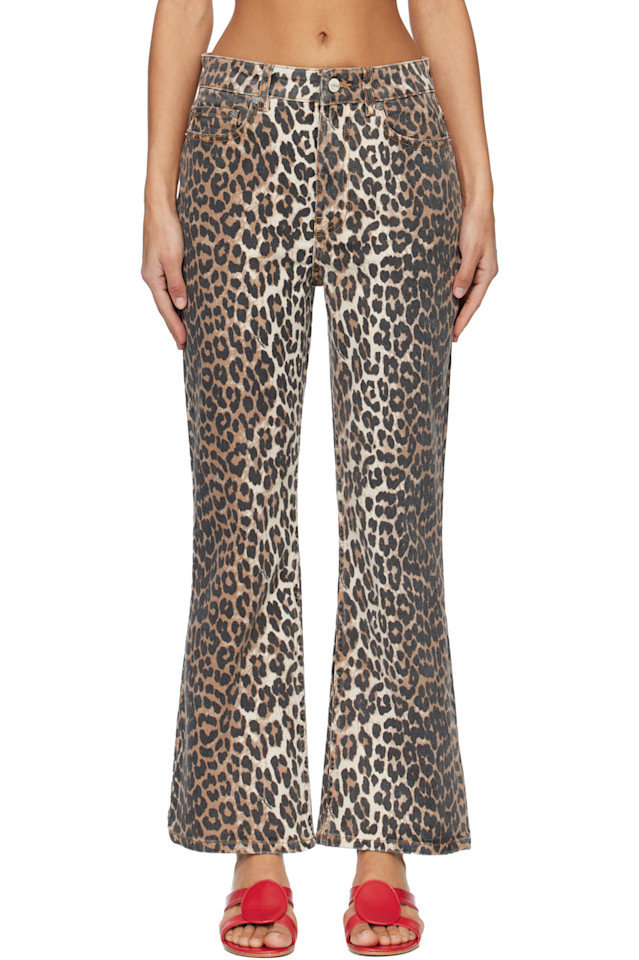 Ganni Коричневые джинсы Бетзи
Ganni Коричневые джинсы Бетзи