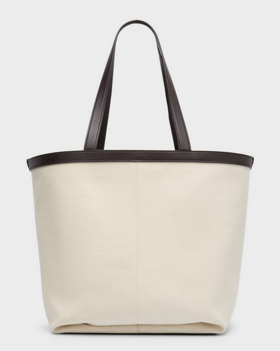 Большая сумка из ткани и кожи среднего размера Bottega Veneta
Большая сумка из ткани и кожи среднего размера Bottega Veneta