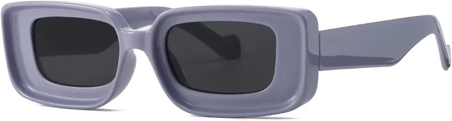 Роскошные прямоугольные солнцезащитные очки для женщин и мужчин в винтажном стиле, популярные панк-очки с защитой от УФ-излучения UV400 TKKTLLT, Purple Black
Роскошные прямоугольные солнцезащитные очки для женщин и мужчин в винтажном стиле, популярные панк-очки с защитой от УФ-излучения UV400 TKKTLLT, Purple Black