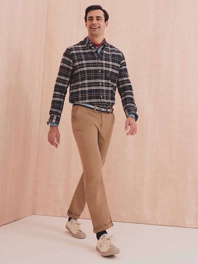 Хлопковая клетчатая рубашка Crew Clothing
Хлопковая клетчатая рубашка Crew Clothing