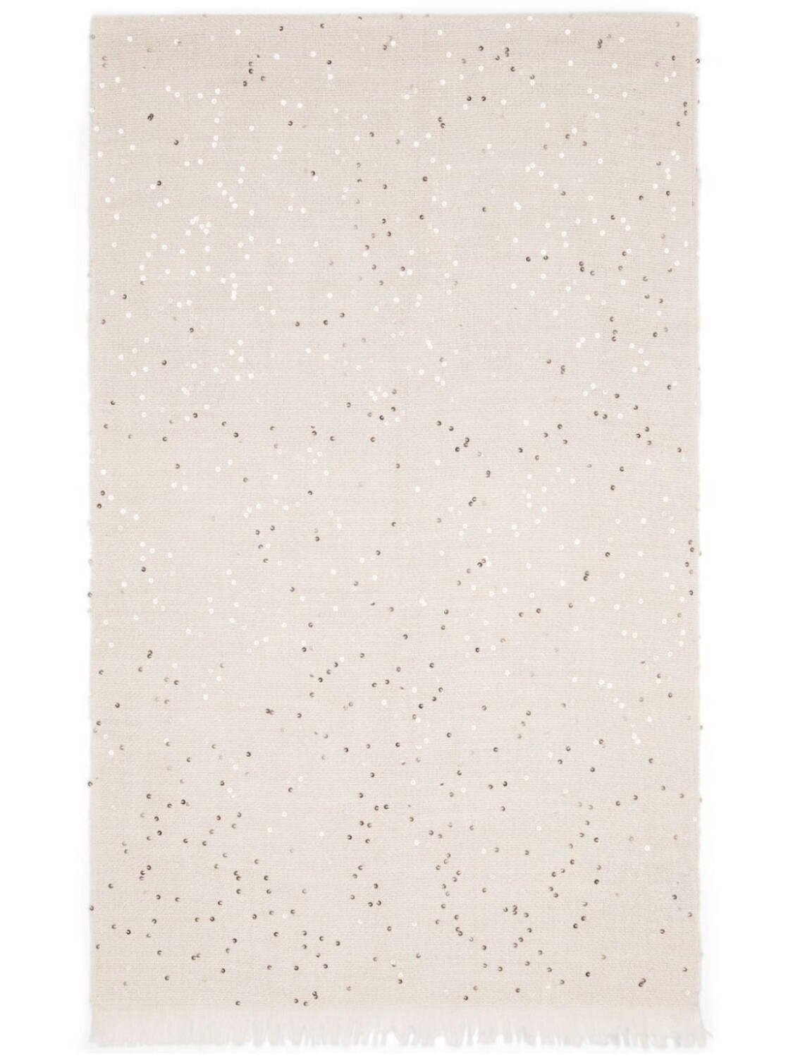 Шарф Brunello Cucinelli, украшенный пайетками, серый
Шарф Brunello Cucinelli, украшенный пайетками, серый