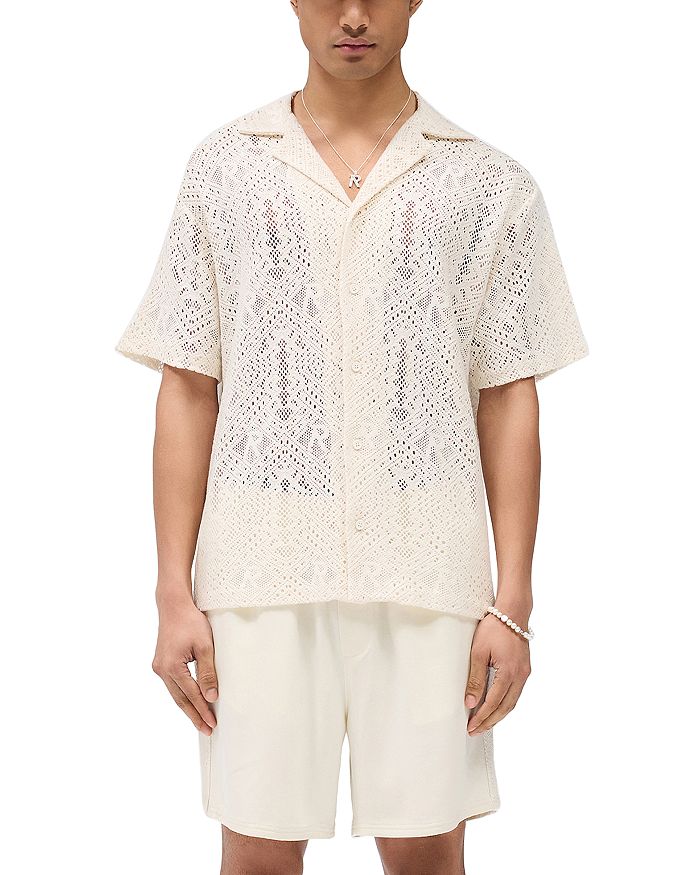 Вязаная рубашка Regular Fit Camp Represent, слоновая кость/кремовый
Вязаная рубашка Regular Fit Camp Represent, слоновая кость/кремовый