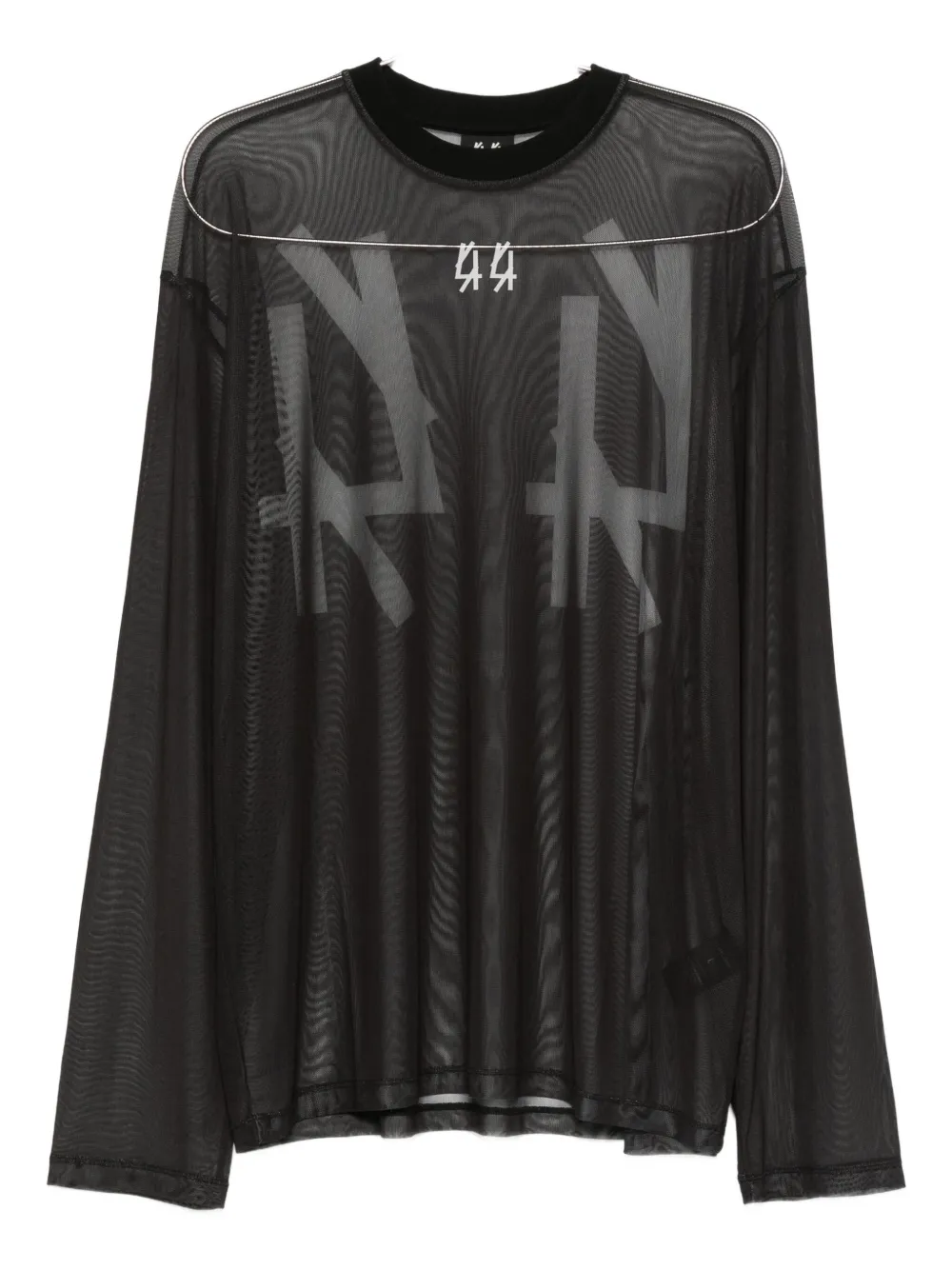 Футболка с логотипом и сетчатым принтом 44 LABEL GROUP, черный
Футболка с логотипом и сетчатым принтом 44 LABEL GROUP, черный