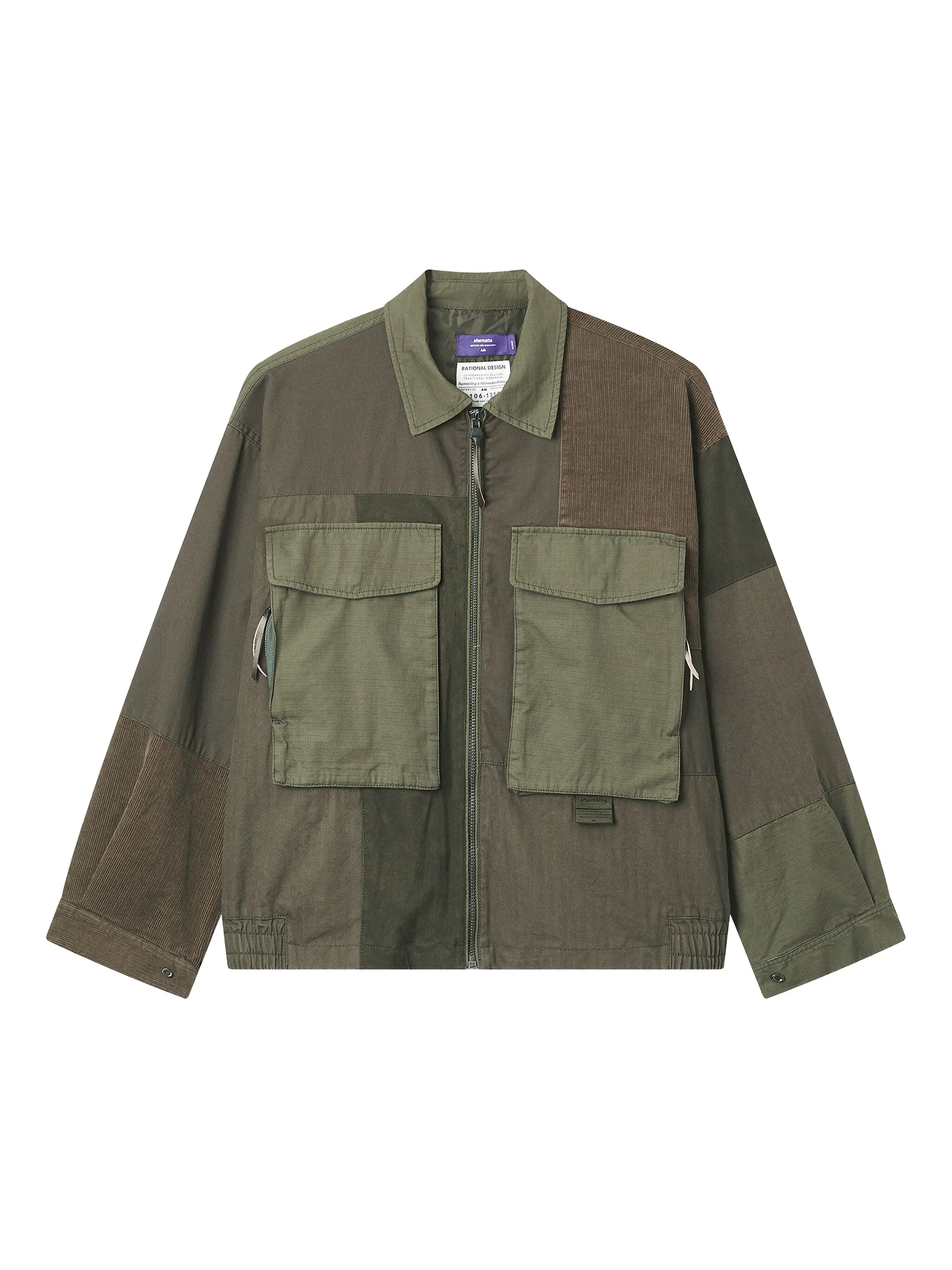 Куртка в технике пэчворк Aftermaths, зеленый
Куртка в технике пэчворк Aftermaths, зеленый