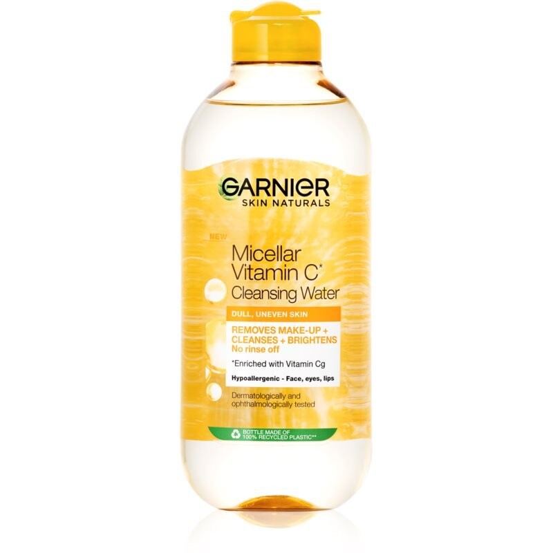 Garnier Skin Naturals Витамин С очищающая мицеллярная жидкость для снятия макияжа 400 мл
Garnier Skin Naturals Витамин С очищающая мицеллярная жидкость для снятия макияжа 400 мл