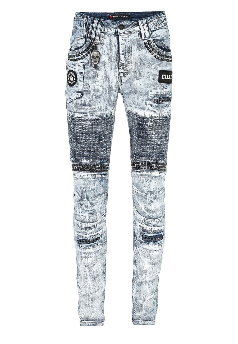 Узкие джинсы CIPO & BAXX, Grey Denim/Light Grey
Узкие джинсы CIPO & BAXX, Grey Denim/Light Grey