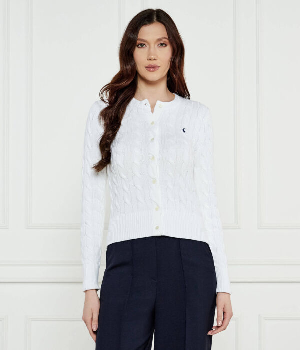 Кардиган женский Polo Ralph Lauren вязаный на пуговицах, белый
Кардиган женский Polo Ralph Lauren вязаный на пуговицах, белый