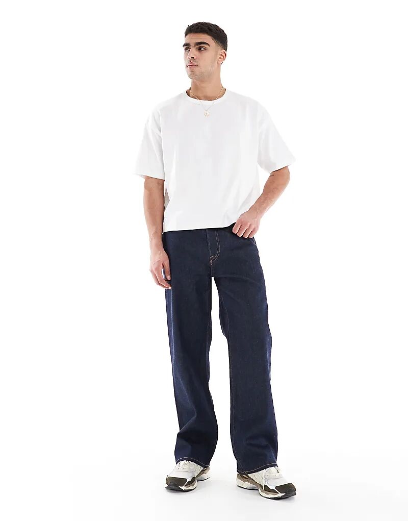 Свободные прямые джинсы темно-синего цвета Abercrombie & Fitch
Свободные прямые джинсы темно-синего цвета Abercrombie & Fitch