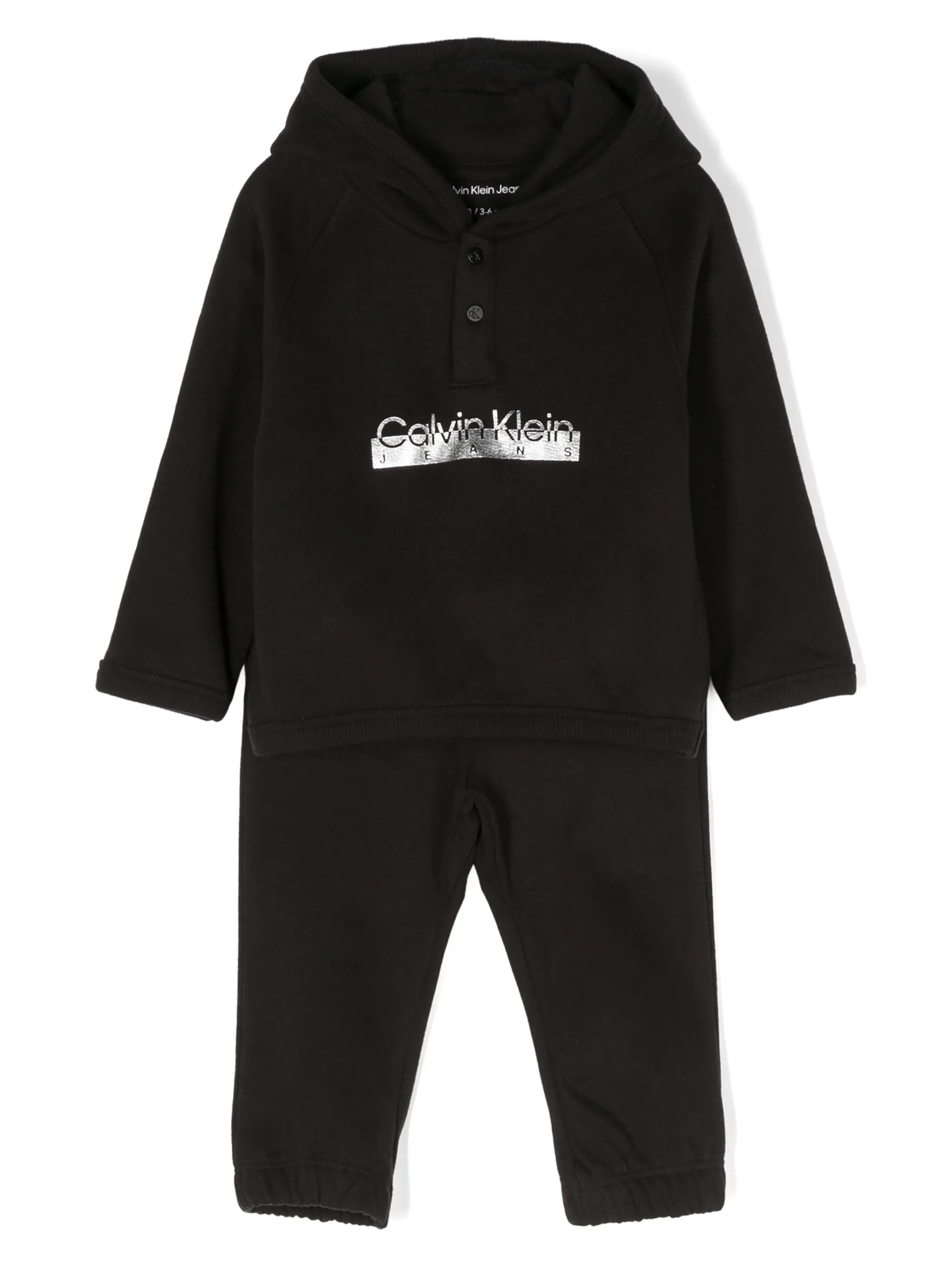 Спортивный костюм с логотипом Calvin Klein Kids, черный
Спортивный костюм с логотипом Calvin Klein Kids, черный