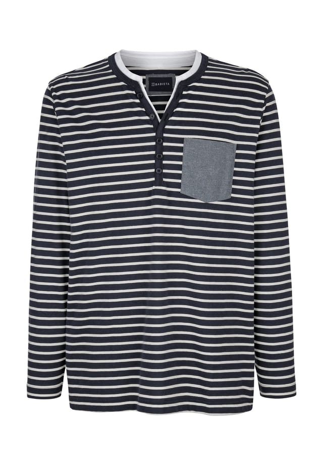 Рубашка с длинными рукавами veranari Babista, синий 
Рубашка с длинными рукавами veranari Babista, синий