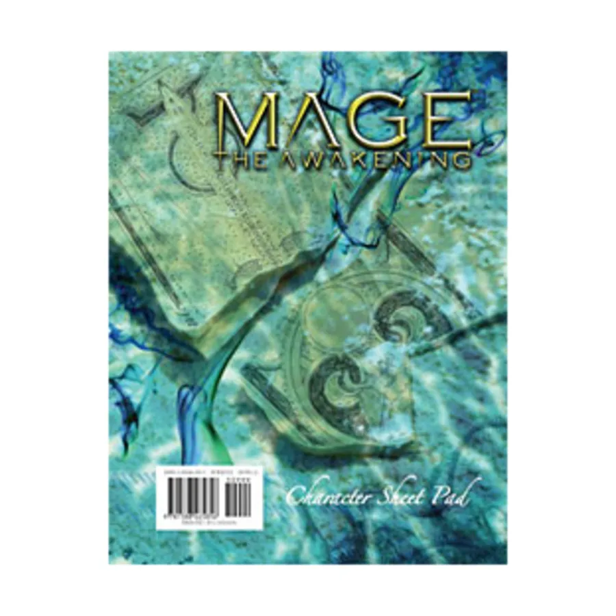 Character Sheet Pad, Mage - The Awakening - Core Books & Sourcebooks, мягкая обложка
Character Sheet Pad, Mage - The Awakening - Core Books & Sourcebooks, мягкая обложка