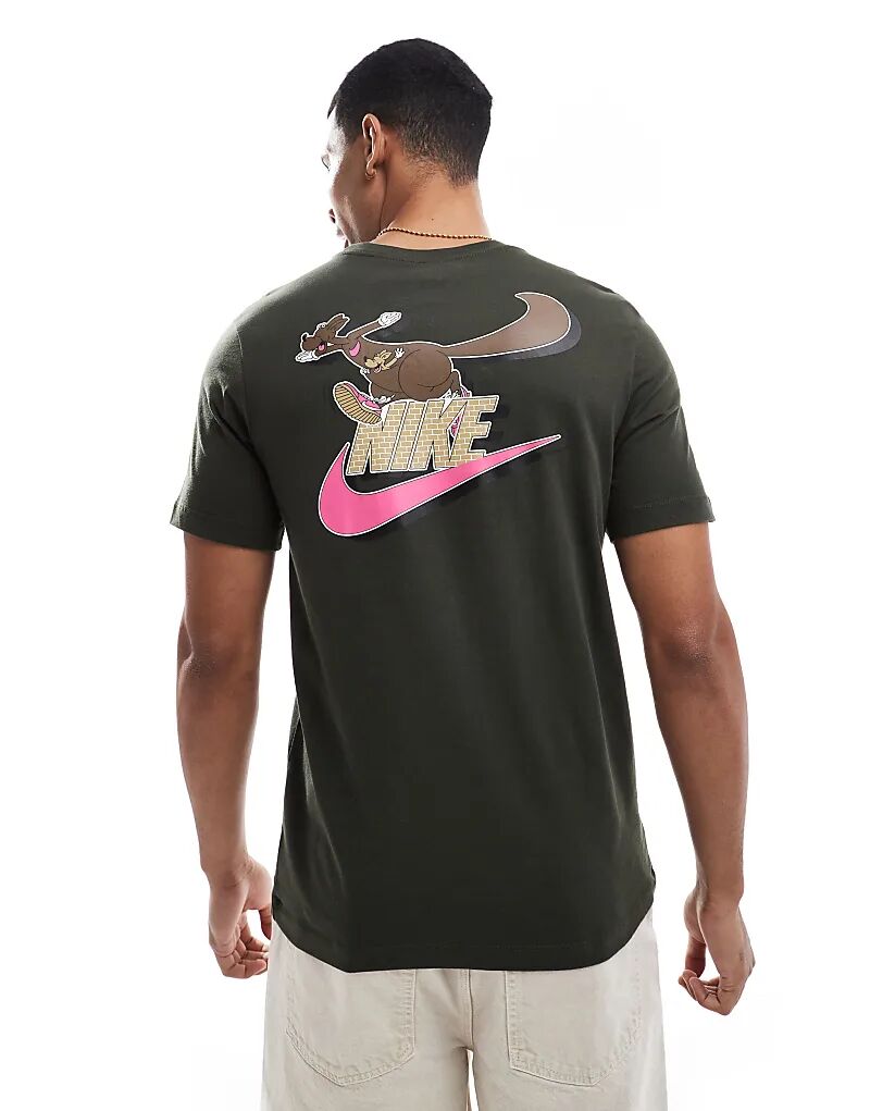 Футболка Nike Club varsity темно-зеленого цвета
Футболка Nike Club varsity темно-зеленого цвета