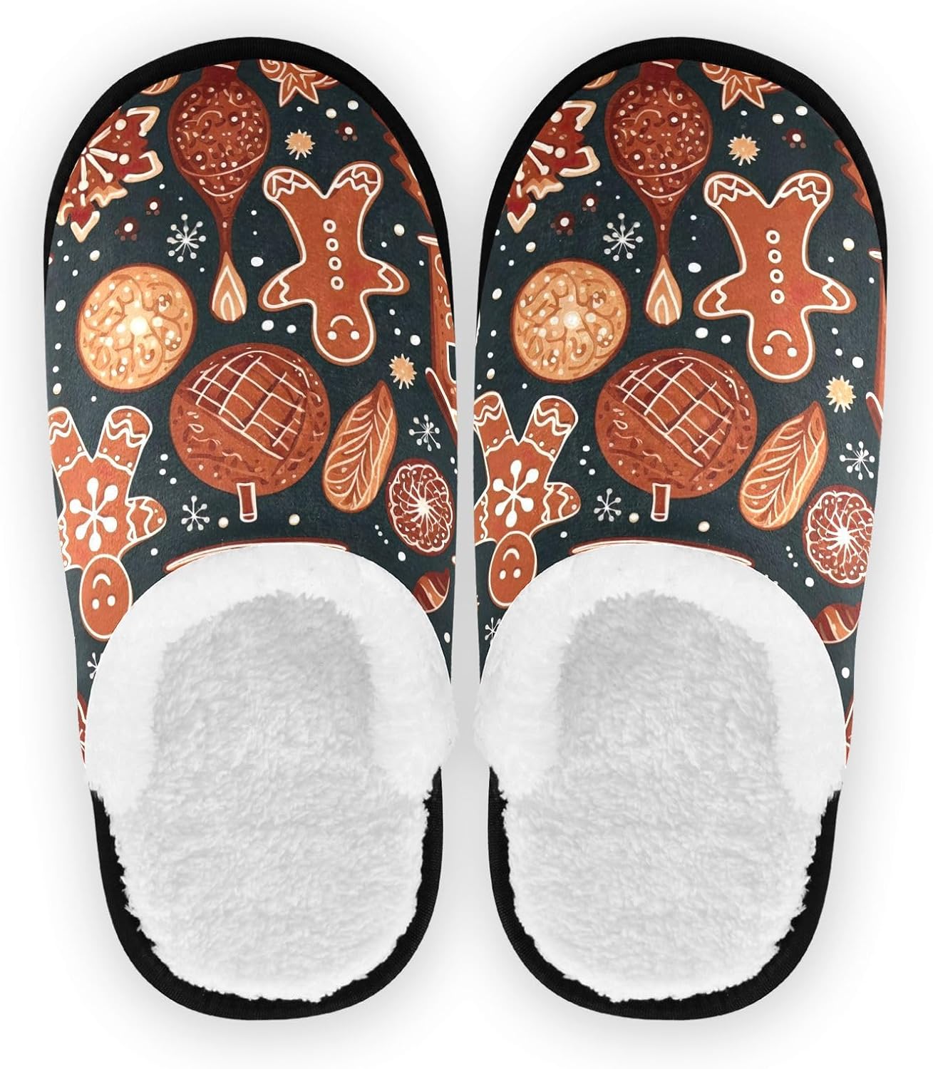 Домашние тапочки UMIRIKO с рождественским имбирным пряником в форме снежинки для женщин и мужчин, моющиеся, с нескользящей подошвой, с сумкой для хранения для путешествий и спа 20848378, Gingerbread
Домашние тапочки UMIRIKO с рождественским имбирным пряником в форме снежинки для женщин и мужчин, моющиеся, с нескользящей подошвой, с сумкой для хранения для путешествий и спа 20848378, Gingerbread