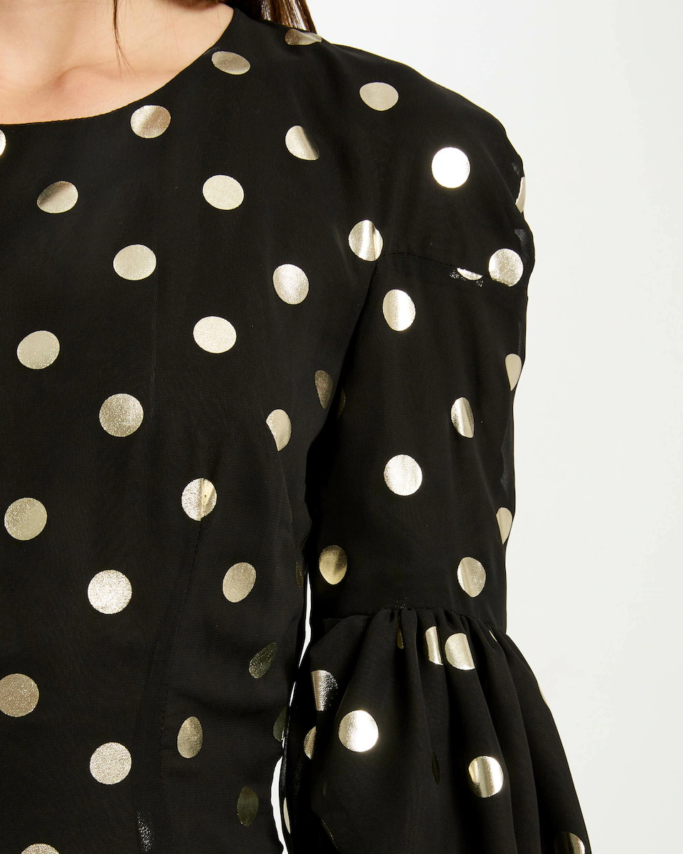 Приталенное платье с принтом Morgan, черный
Приталенное платье с принтом Morgan, черный