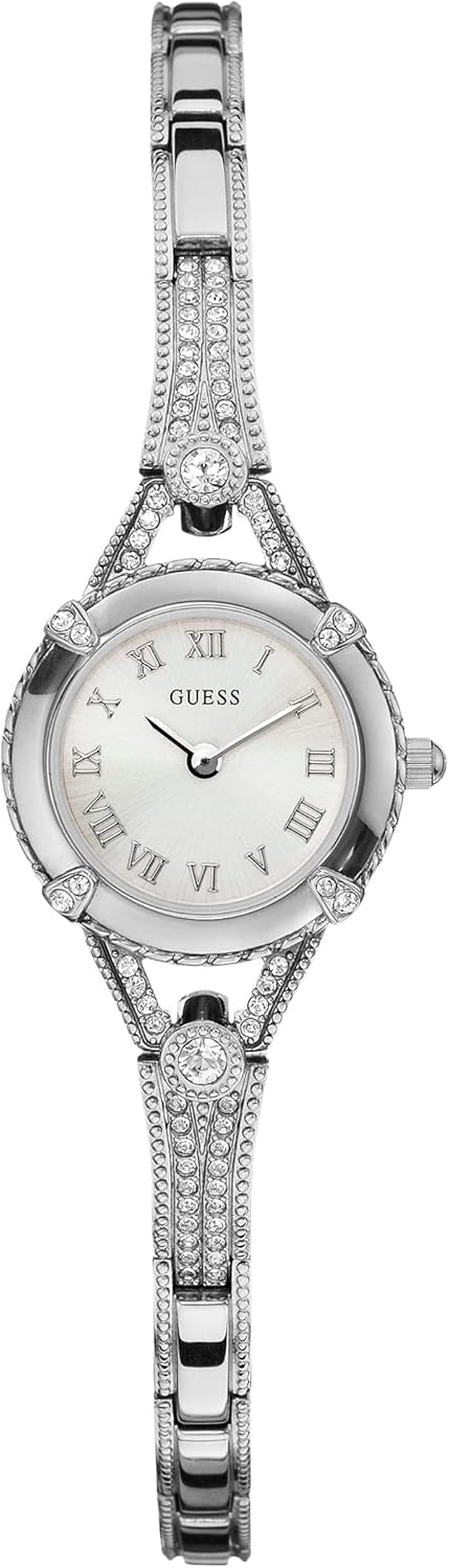 Часы Guess Petite Silver-Tone Crystal Bracelet, Silver Tone/Silver Tone/Silver
Часы Guess Petite Silver-Tone Crystal Bracelet, Silver Tone/Silver Tone/Silver