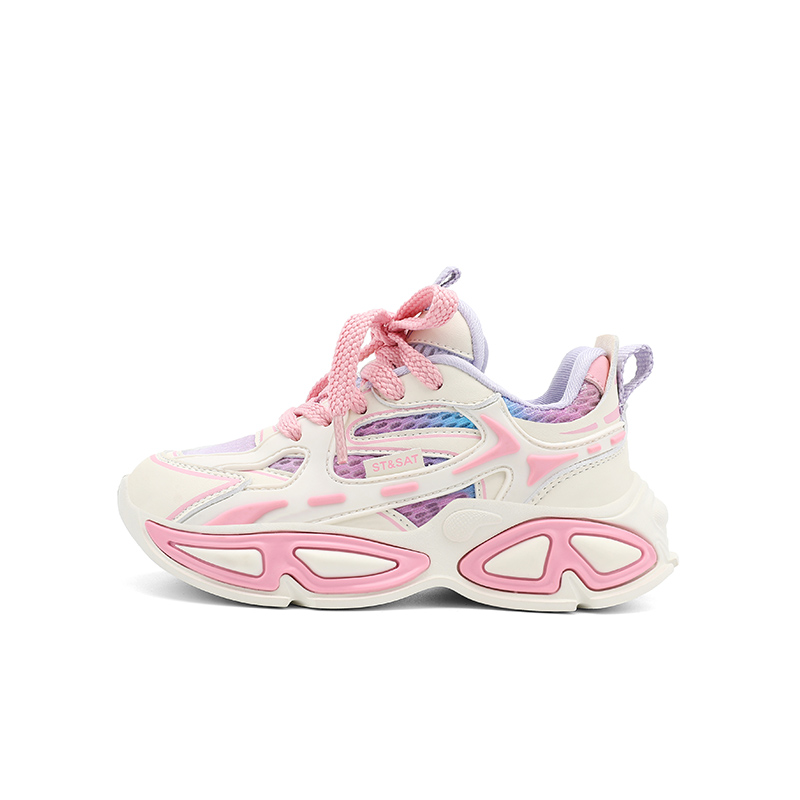 Скользоустойчивые противоударные амортизирующие износостойкие дышащие повседневные детские кроссовки Kids' ST&SAT, розовый
Скользоустойчивые противоударные амортизирующие износостойкие дышащие повседневные детские кроссовки Kids' ST&SAT, розовый