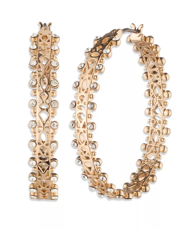 Серьги-Кольца с кристаллами драматического золотистого оттенка Marchesa, gold
Серьги-Кольца с кристаллами драматического золотистого оттенка Marchesa, gold