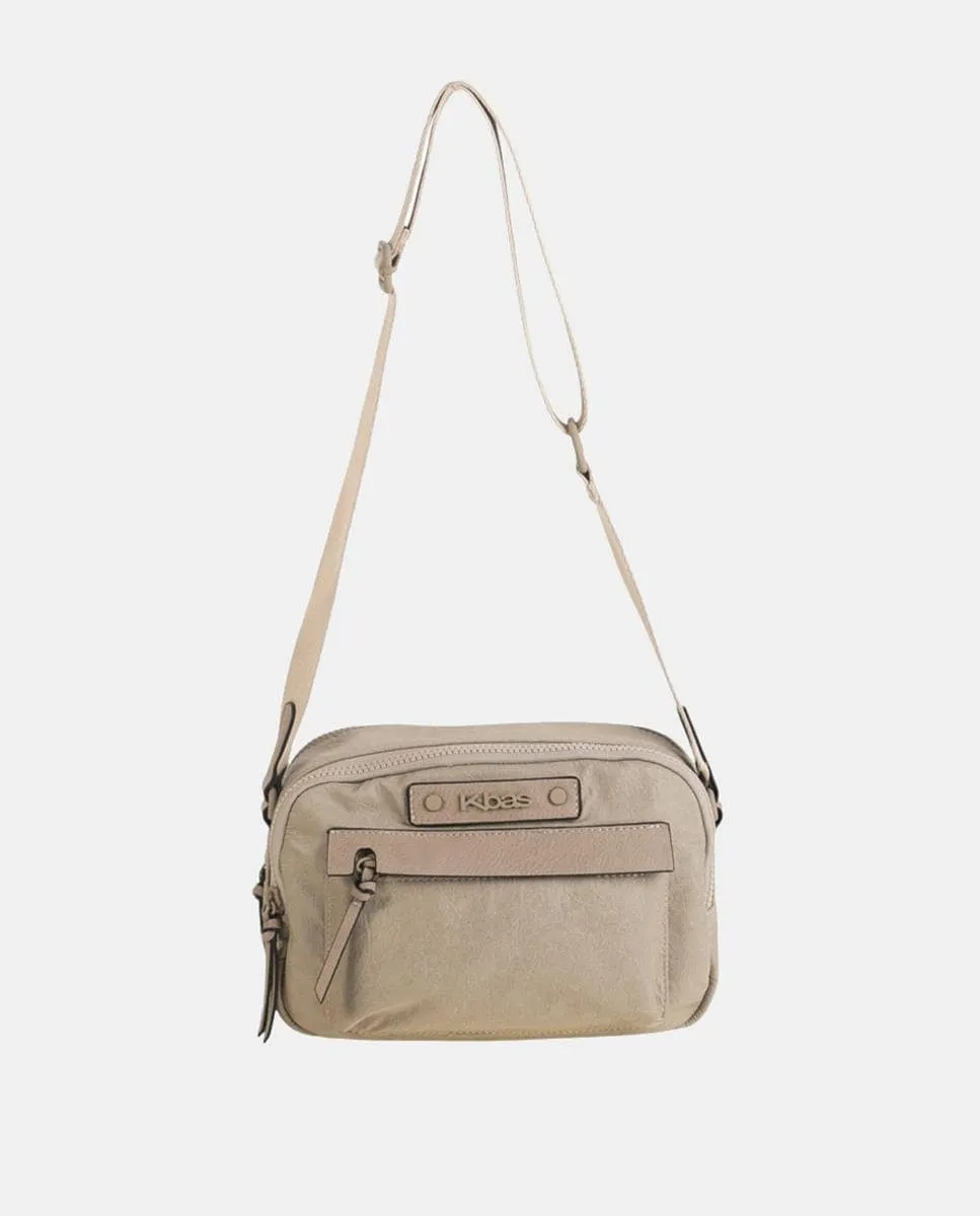 Маленькая сумка через плечо с молнией Kbas, серый
Маленькая сумка через плечо с молнией Kbas, серый
