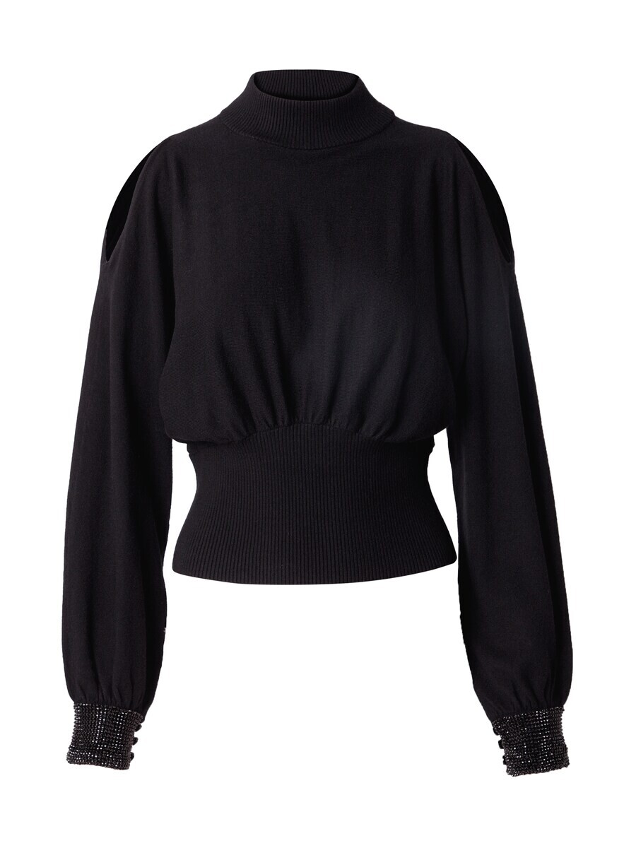 Тонкий вязаный свитер GUESS Sweater, черный 
Тонкий вязаный свитер GUESS Sweater, черный