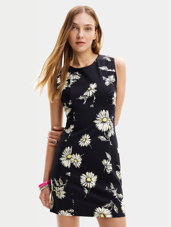 Летнее платье стандартного кроя Desigual, черный
Летнее платье стандартного кроя Desigual, черный