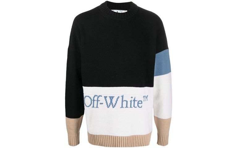 Свитер мужской Off-White SS21, черный / белый
Свитер мужской Off-White SS21, черный / белый