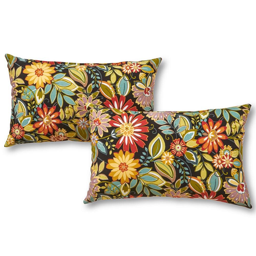 Greendale Home Fashions Набор из 2 продолговатых декоративных подушек для улицы, цвет Jungle
Greendale Home Fashions Набор из 2 продолговатых декоративных подушек для улицы, цвет Jungle