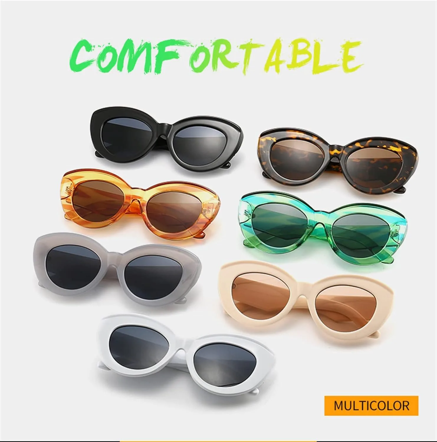 Модные солнцезащитные очки GAOXIN в крупной оправе «кошачий глаз» для мужчин и женщин, идеально подходящие для отдыха на природе (Цвет: C, Размер: Средний), C
Модные солнцезащитные очки GAOXIN в крупной оправе «кошачий глаз» для мужчин и женщин, идеально подходящие для отдыха на природе (Цвет: C, Размер: Средний), C