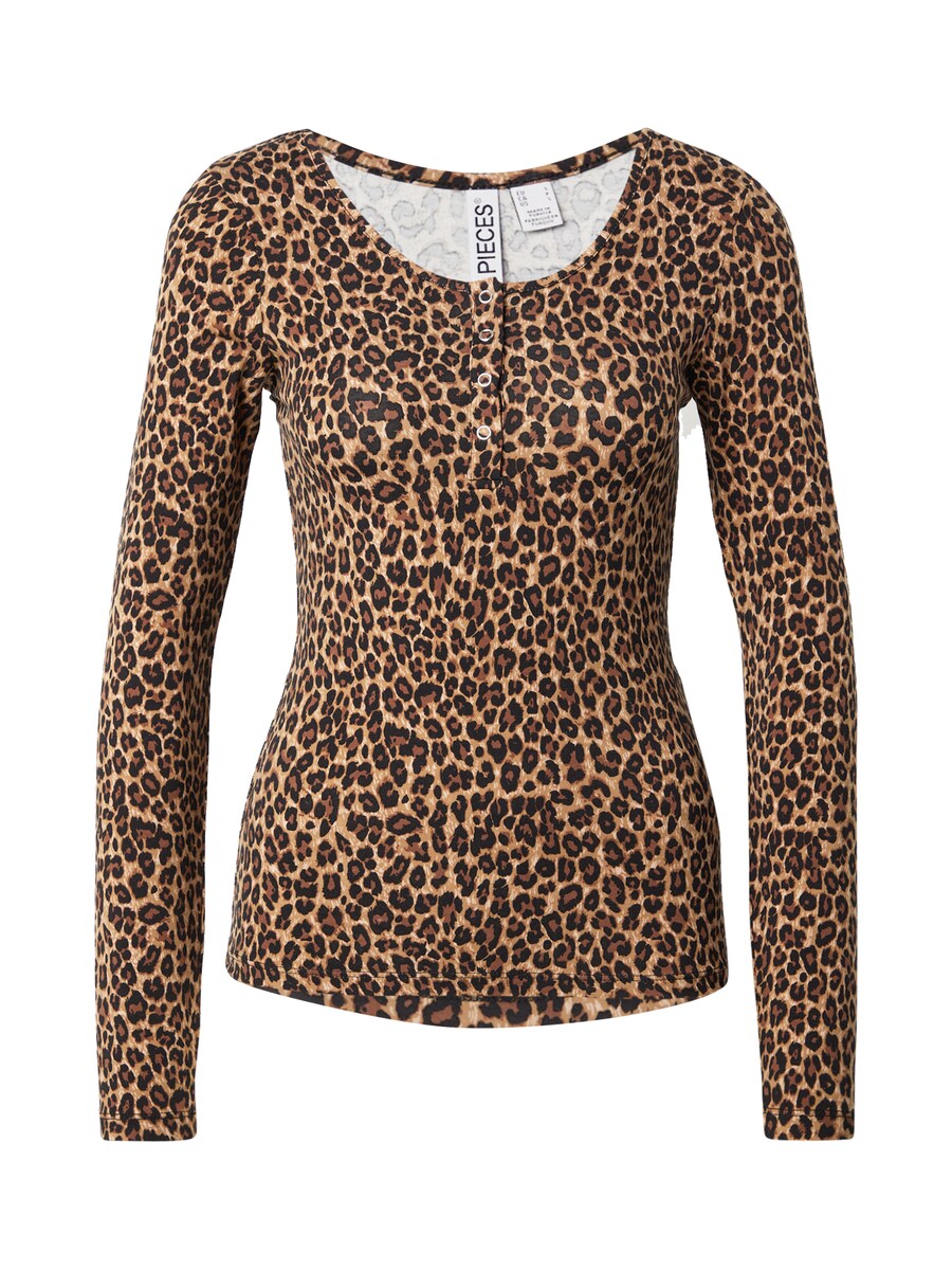 Рубашка PIECES PCKITTY, кремовый/коричневый
Рубашка PIECES PCKITTY, кремовый/коричневый