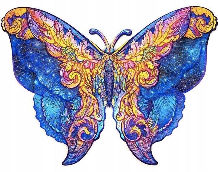 Деревянный пазл для взрослых Цвета Бабочка Pan i Pani Gadżet
Деревянный пазл для взрослых Цвета Бабочка Pan i Pani Gadżet