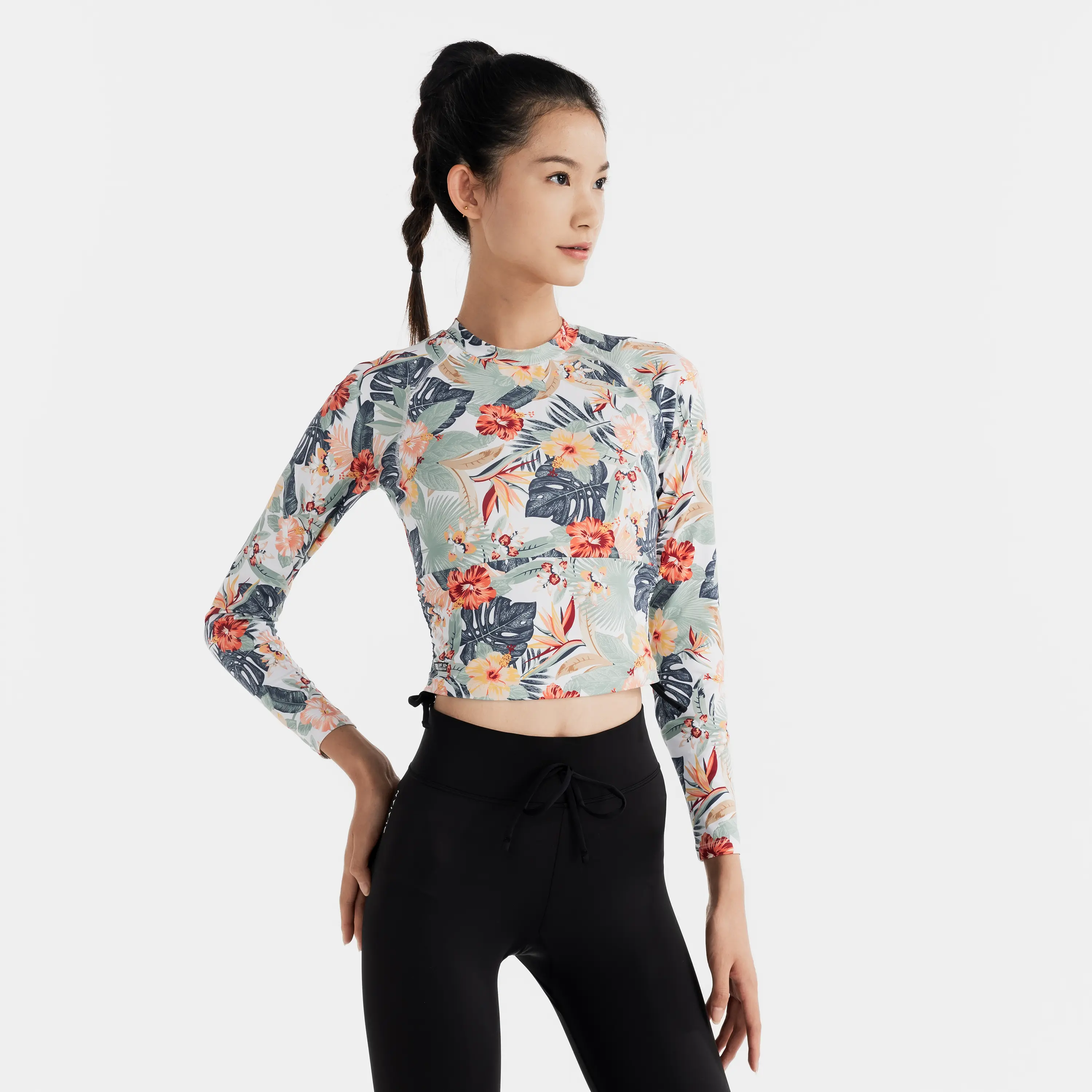 Женская футболка с длинным рукавом и защитой от солнца для серфинга 100 Sunny Glory OLAIAN
Женская футболка с длинным рукавом и защитой от солнца для серфинга 100 Sunny Glory OLAIAN