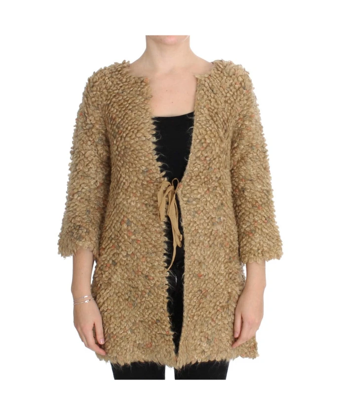 Роскошный бежевый свитер-накидка Pink Memories, бежевый
Роскошный бежевый свитер-накидка Pink Memories, бежевый