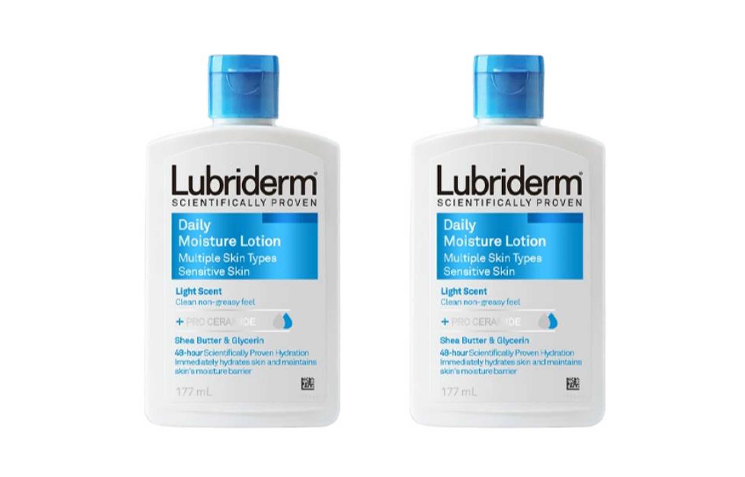 Ежедневный увлажняющий лосьон для тела Ruby Li Deng с витамином B5 Lubriderm, Daily Hydrating Moisturizing Lotions 177ml*2
Ежедневный увлажняющий лосьон для тела Ruby Li Deng с витамином B5 Lubriderm, Daily Hydrating Moisturizing Lotions 177ml*2