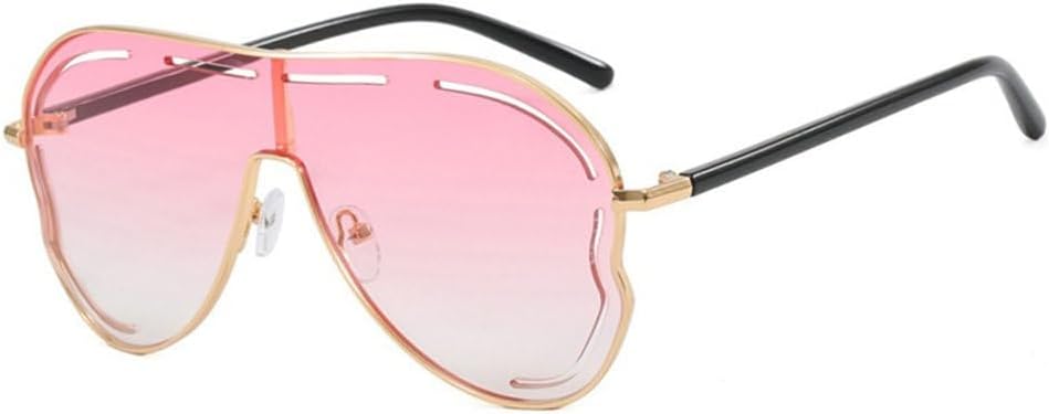 Женские солнцезащитные очки с большой оправой и полыми линзами, солнцезащитный козырек, для путешествий и вождения на открытом воздухе, с защитой от УФ-излучения, модель 2025 года PRSTNN, Gold Double Pink
Женские солнцезащитные очки с большой оправой и полыми линзами, солнцезащитный козырек, для путешествий и вождения на открытом воздухе, с защитой от УФ-излучения, модель 2025 года PRSTNN, Gold Double Pink