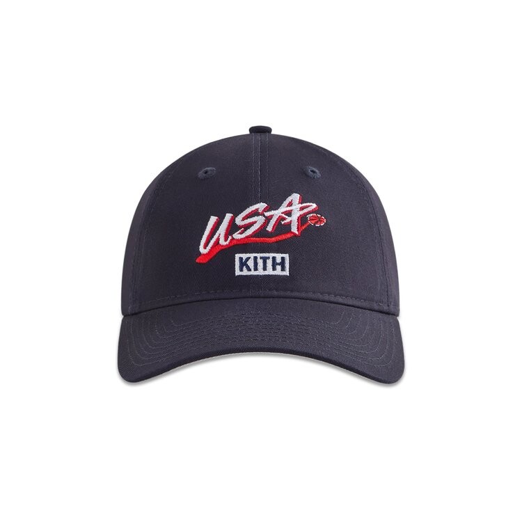 Бейсболка Kith x New Era For USA Basketball Aaron Cap, цвет Nocturnal
Бейсболка Kith x New Era For USA Basketball Aaron Cap, цвет Nocturnal