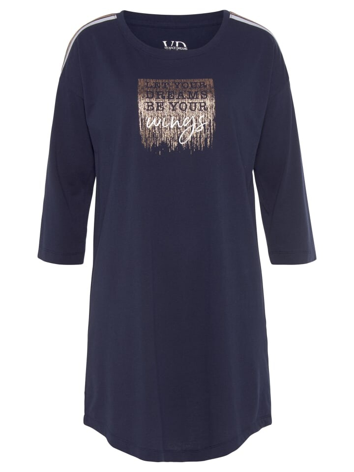 Ночная рубашка VIVANCE DREAMS, темно-синий
Ночная рубашка VIVANCE DREAMS, темно-синий