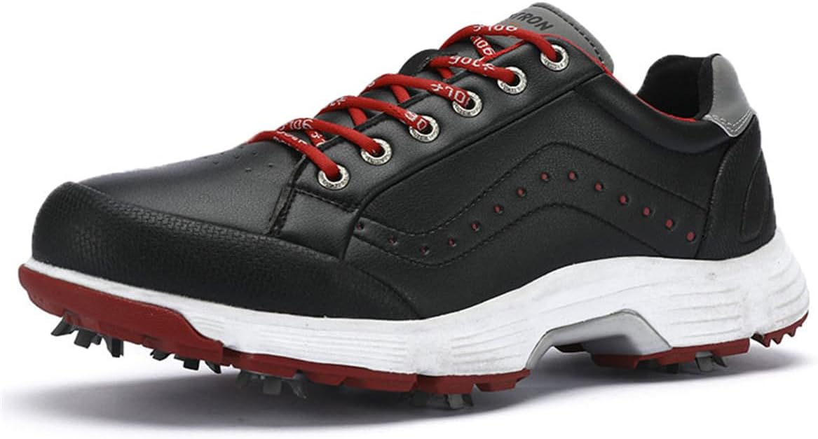Мужские модные кроссовки для гольфа с 7 шипами, повседневные кроссовки для гольфа, плоская обувь для прогулок на открытом воздухе, спортивная и фитнес обувь Omcam, черный
Мужские модные кроссовки для гольфа с 7 шипами, повседневные кроссовки для гольфа, плоская обувь для прогулок на открытом воздухе, спортивная и фитнес обувь Omcam, черный
