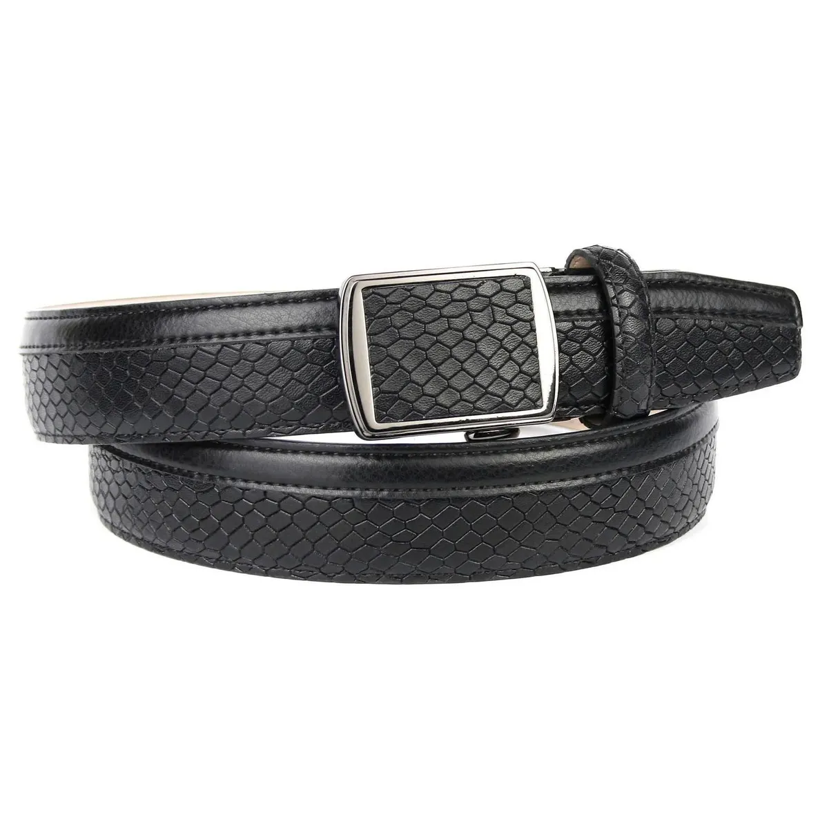 Кожаный ремень Anthoni Crown с клапаном, черный
Кожаный ремень Anthoni Crown с клапаном, черный