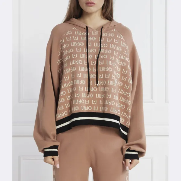 Толстовка свободного кроя Liu Jo, бежевый
Толстовка свободного кроя Liu Jo, бежевый