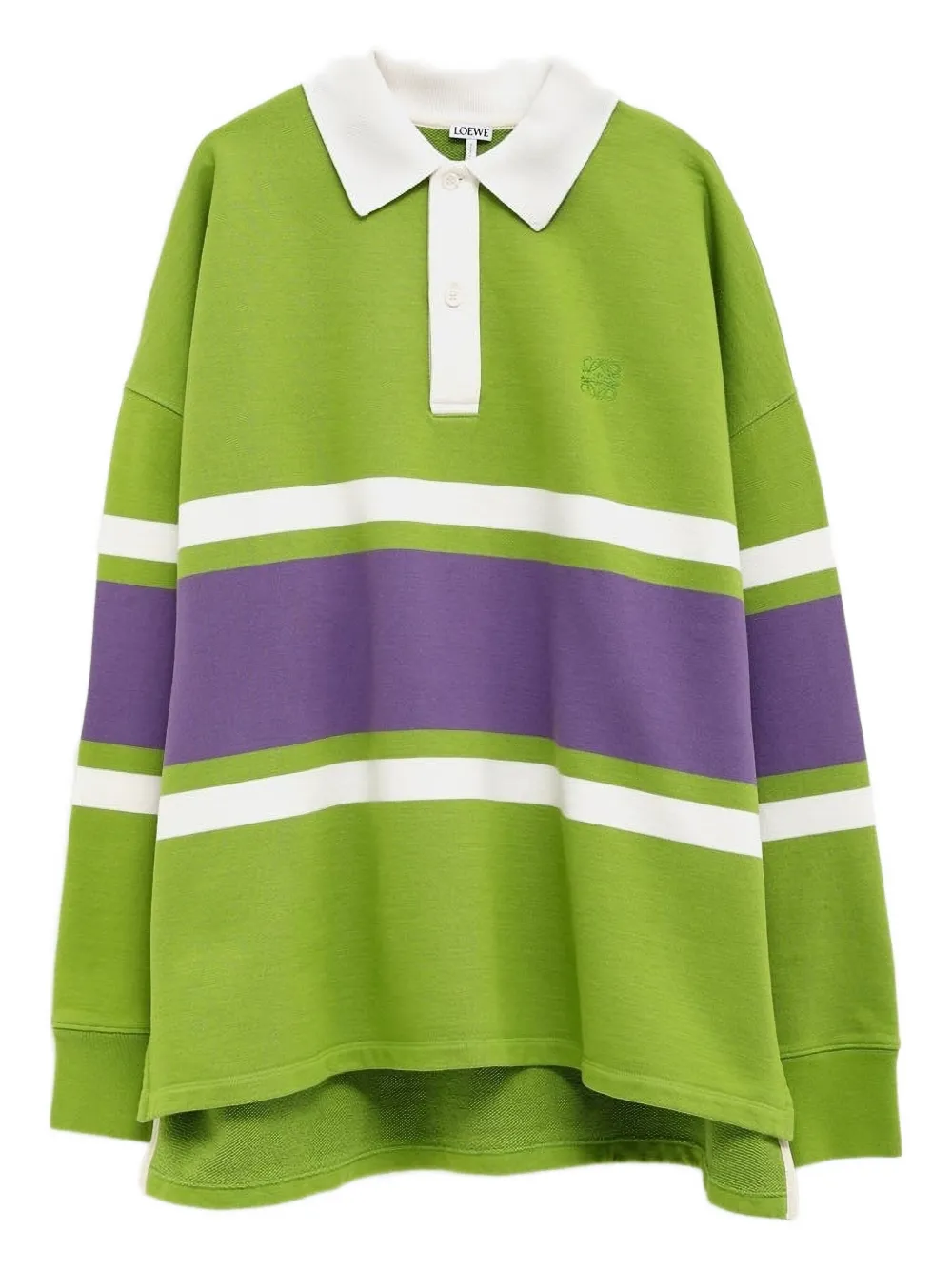Регбийная рубашка с полосками LOEWE, зеленый
Регбийная рубашка с полосками LOEWE, зеленый