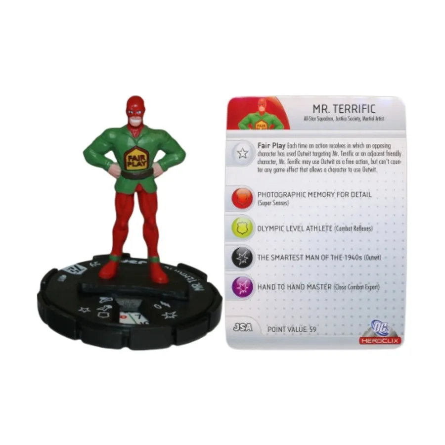 Мистер Потрясающий #011 (С), DC HeroClix - 75th Anniversary - Singles
Мистер Потрясающий #011 (С), DC HeroClix - 75th Anniversary - Singles