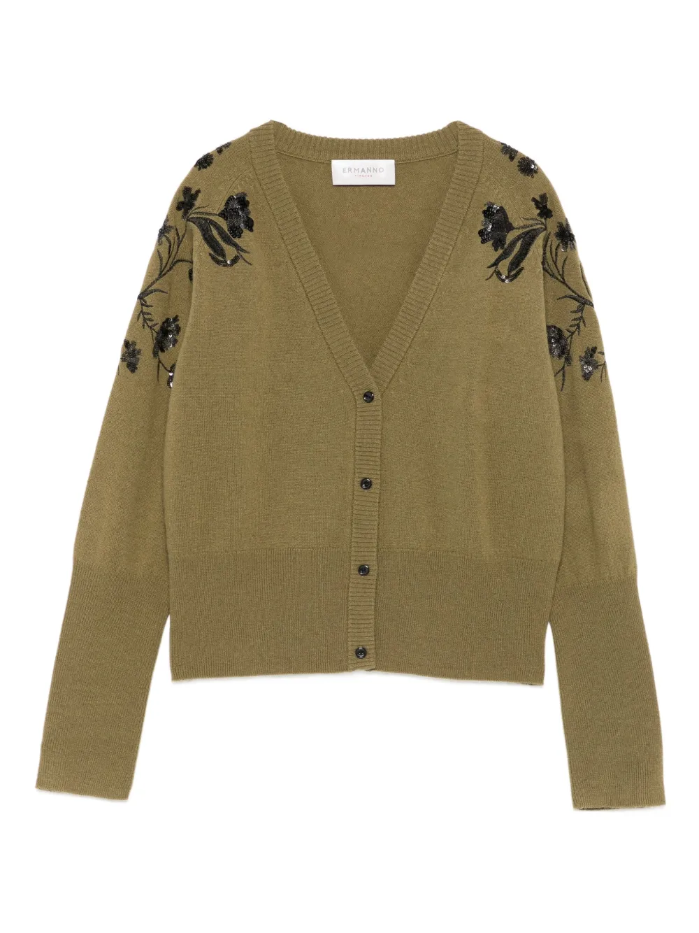 Кардиган с пайетками ERMANNO FIRENZE, зеленый
Кардиган с пайетками ERMANNO FIRENZE, зеленый