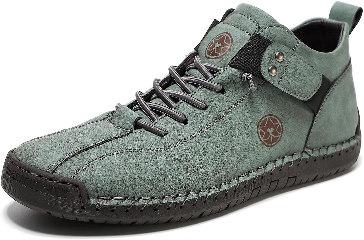 Мужские повседневные ботинки Чака, противоскользящие кожаные туфли с эластичной вставкой, винтажные слипоны, лоферы, ботинки для ходьбы и вождения Generic, зеленый
Мужские повседневные ботинки Чака, противоскользящие кожаные туфли с эластичной вставкой, винтажные слипоны, лоферы, ботинки для ходьбы и вождения Generic, зеленый